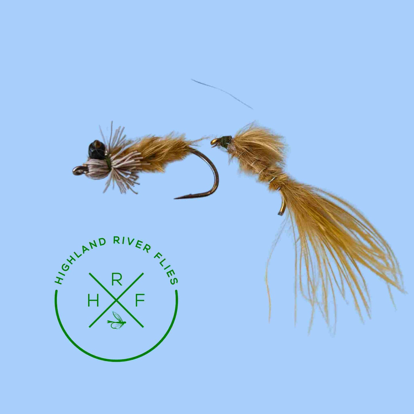 Articulated damselfy nymph fly