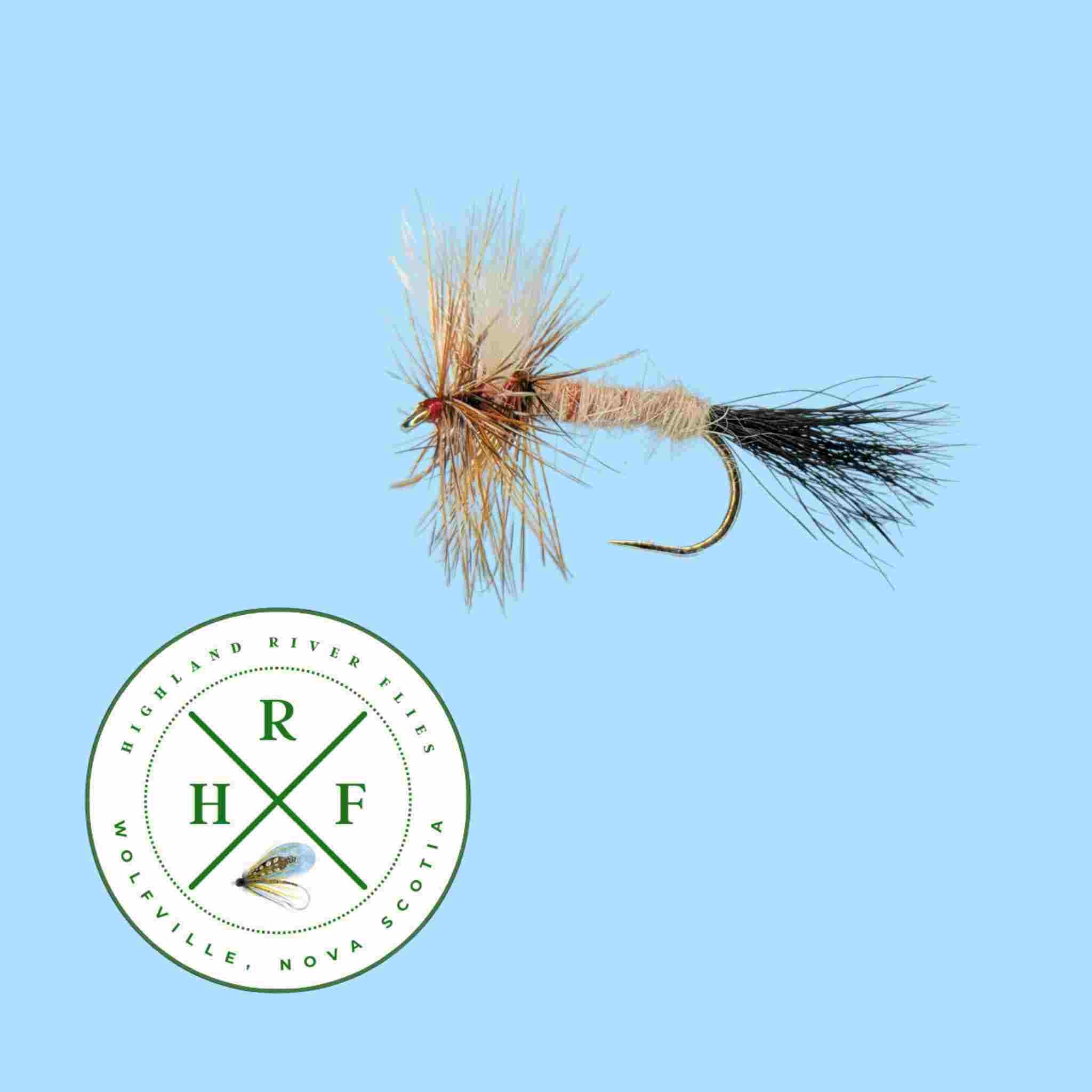 Ausable Wulff – Mosca Secca Topwater Per Trota E Panfish, 6 Pezzi Taglia 12, Fatto A Mano In Kenya (Arte Della Pesca A Mosca)