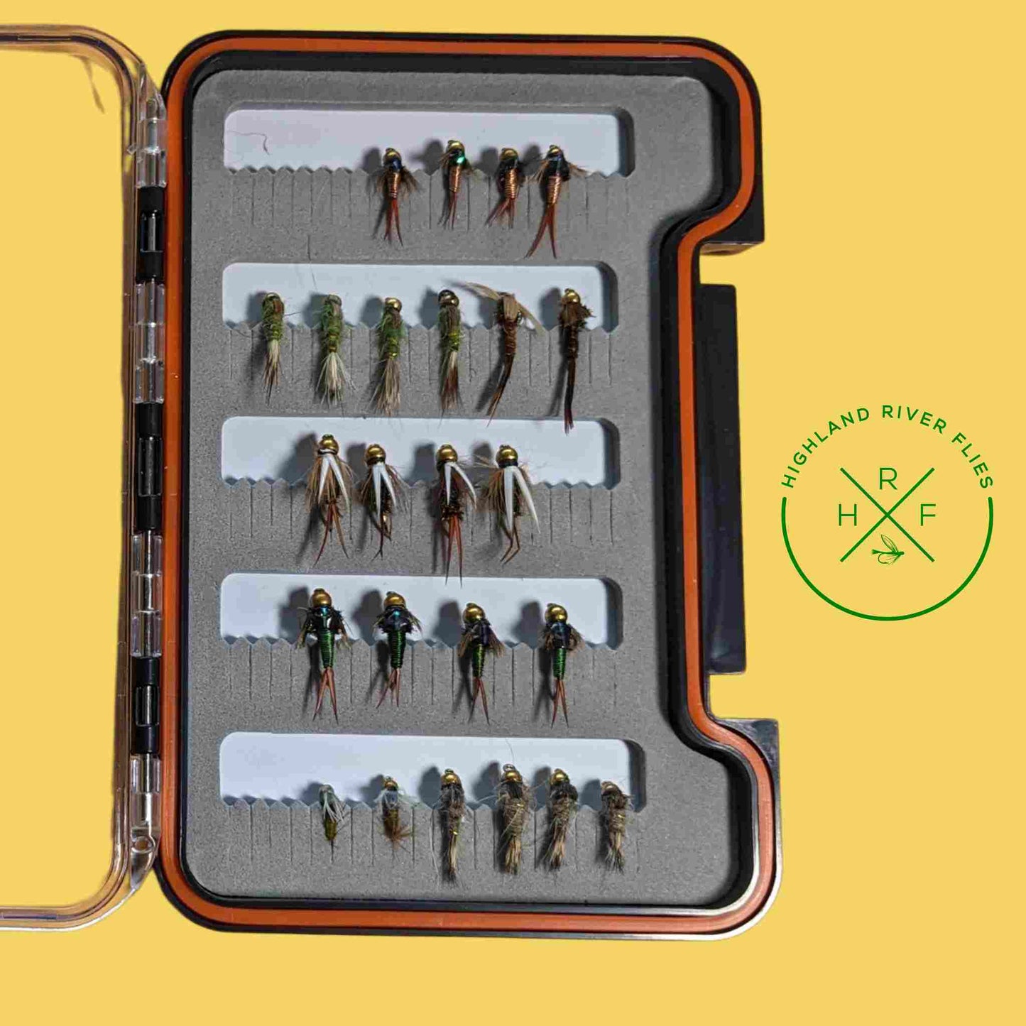 bead head nymph fly pack