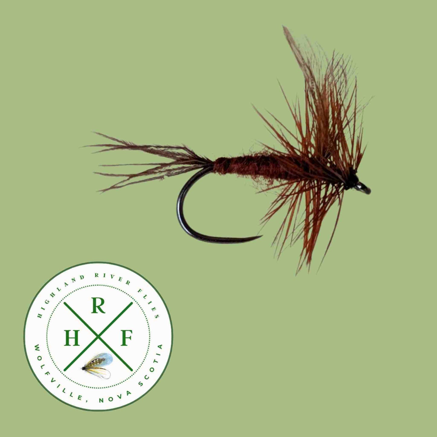 Barbless Brown Mayfly
