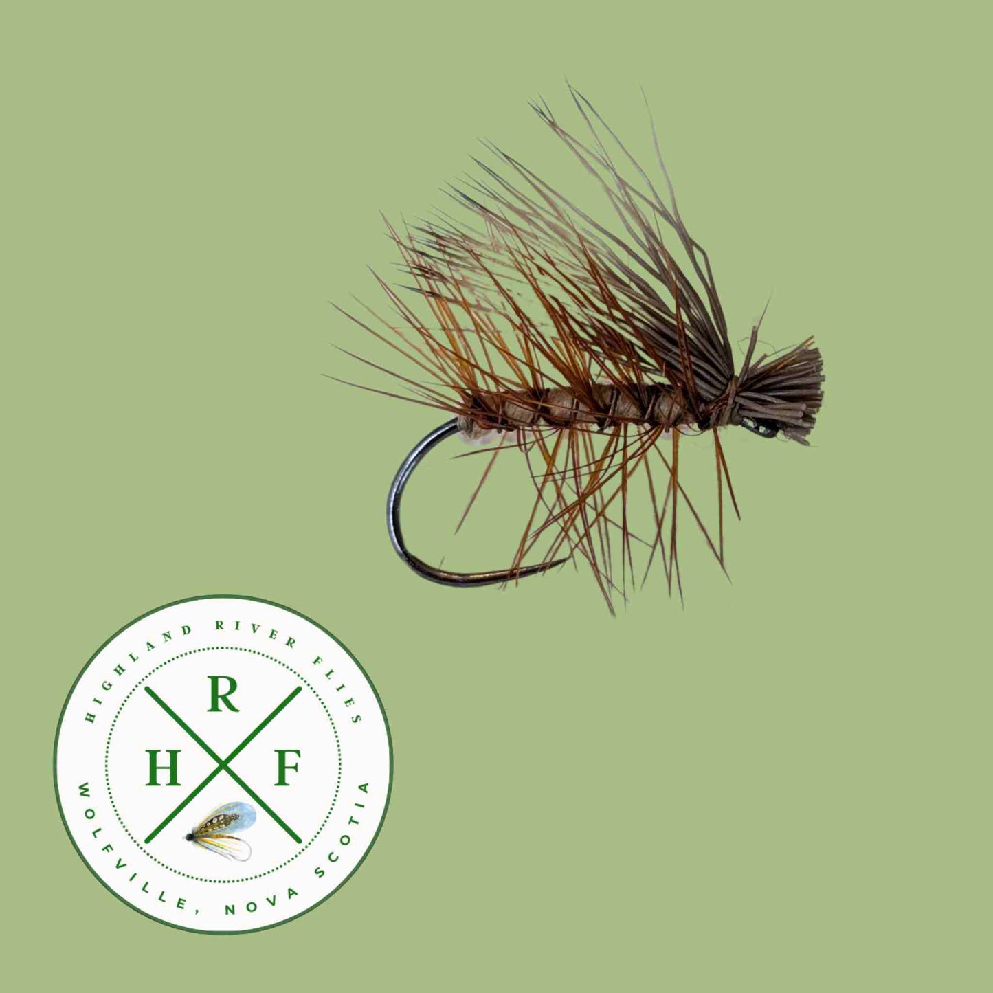 Elk Hair Caddis Tan Body Barbless