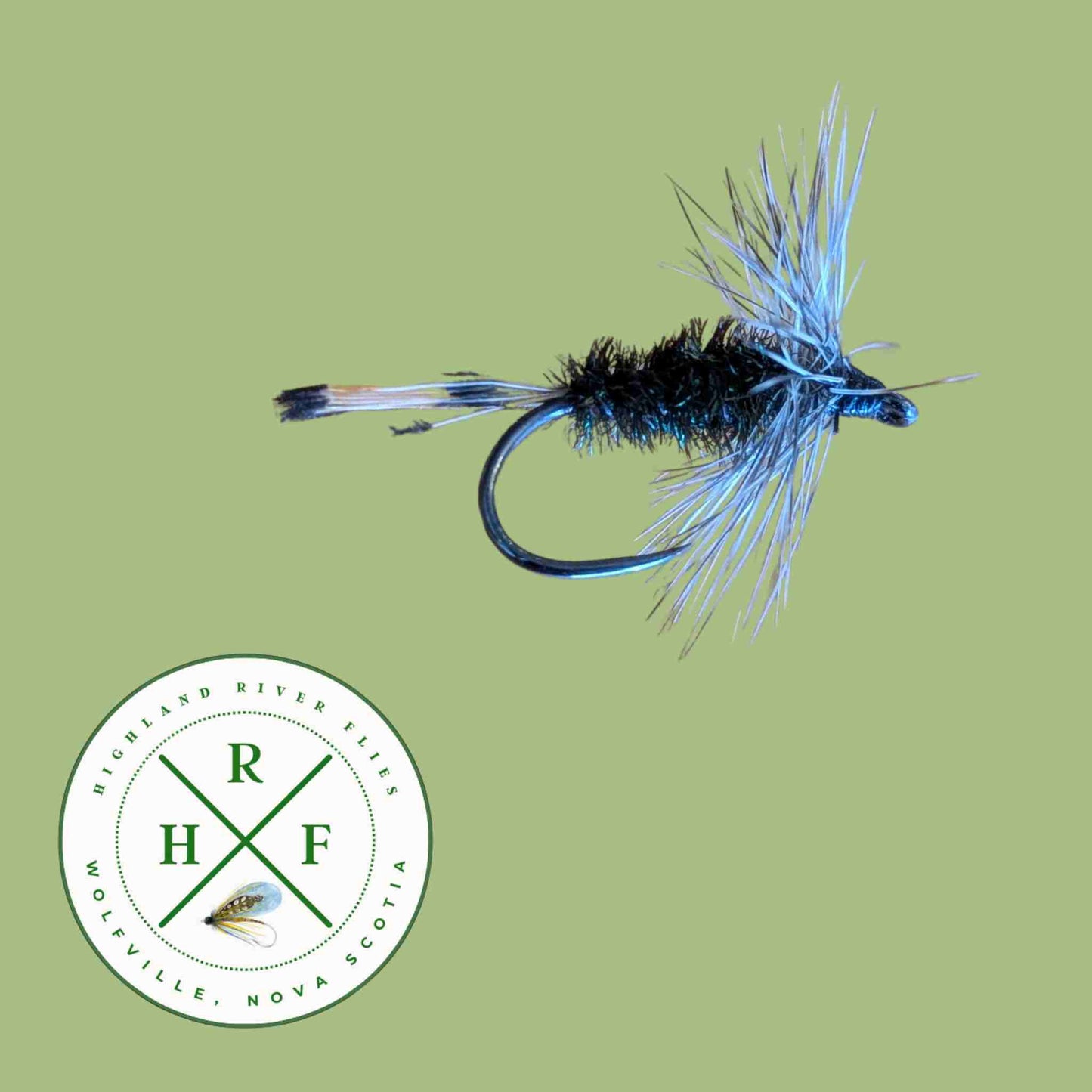 Gray Hackle Trout Fly Barbless