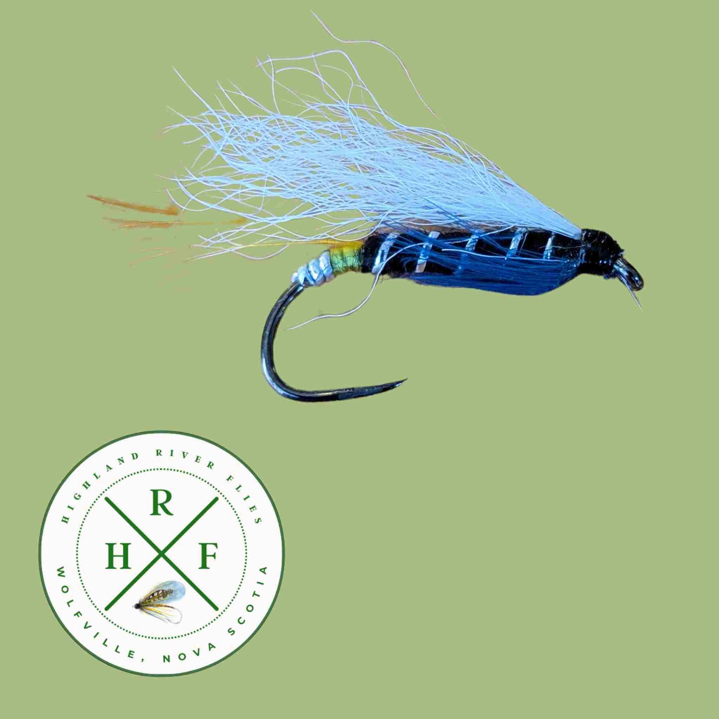 White Wing Blue Charm Barbless