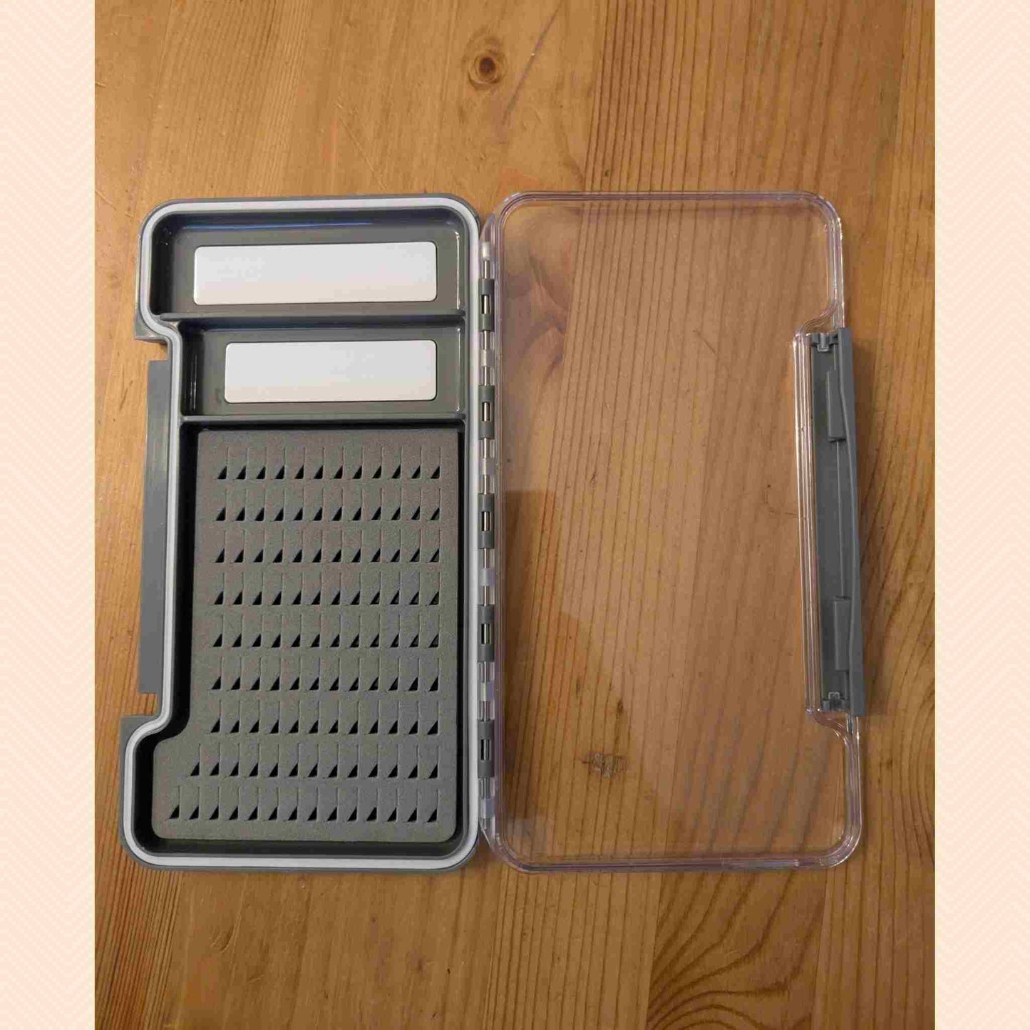 large fishing fly box