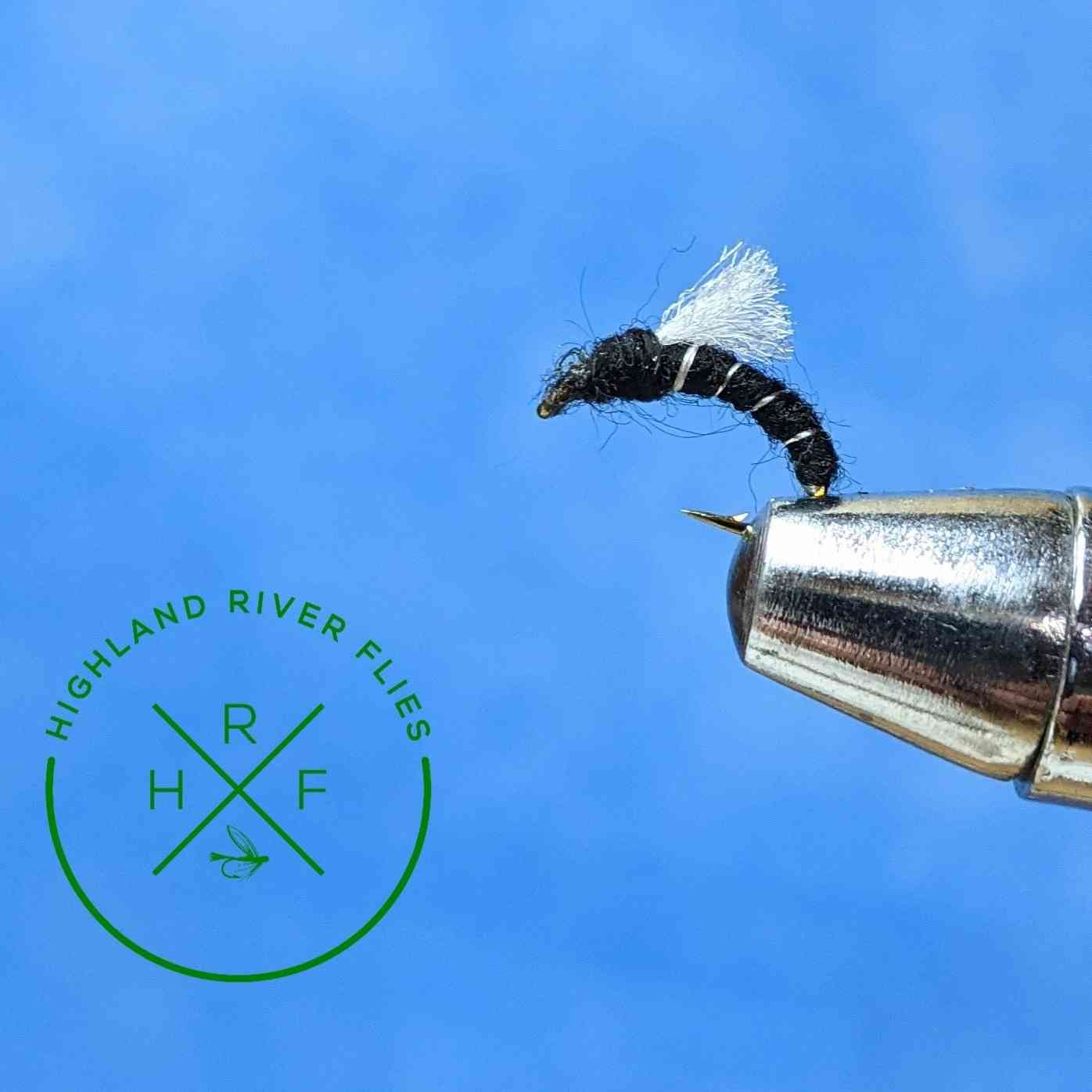 Black Hatching Midge Pupa Trout Fly