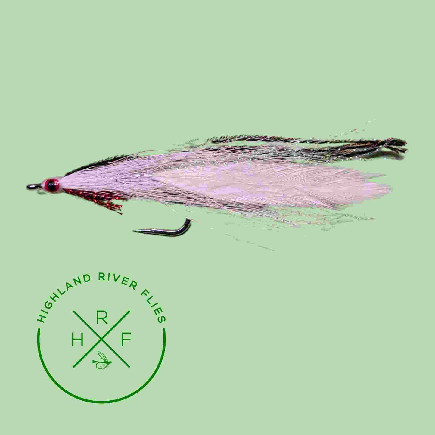 Deceiver fly in white