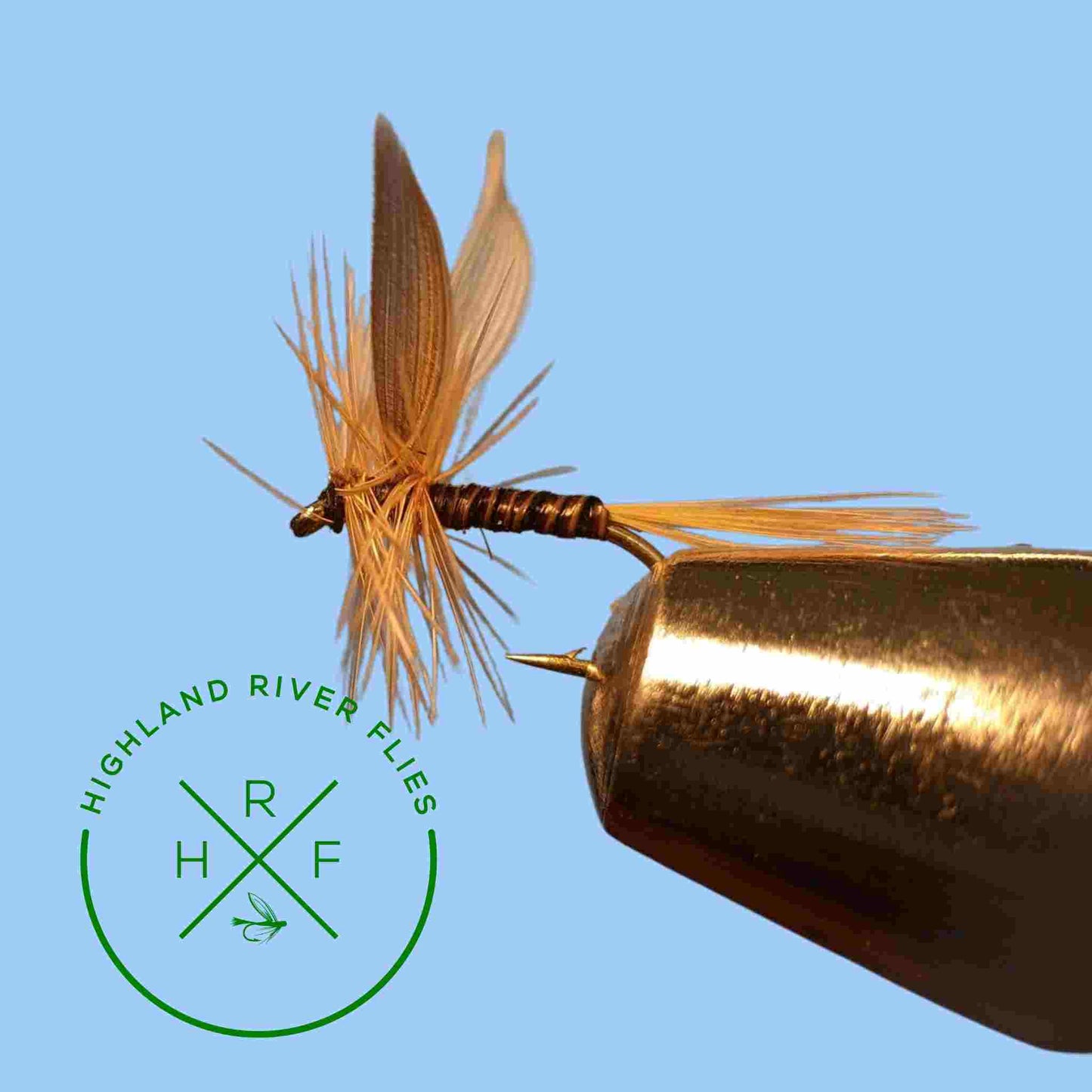 ginger quill dry fly