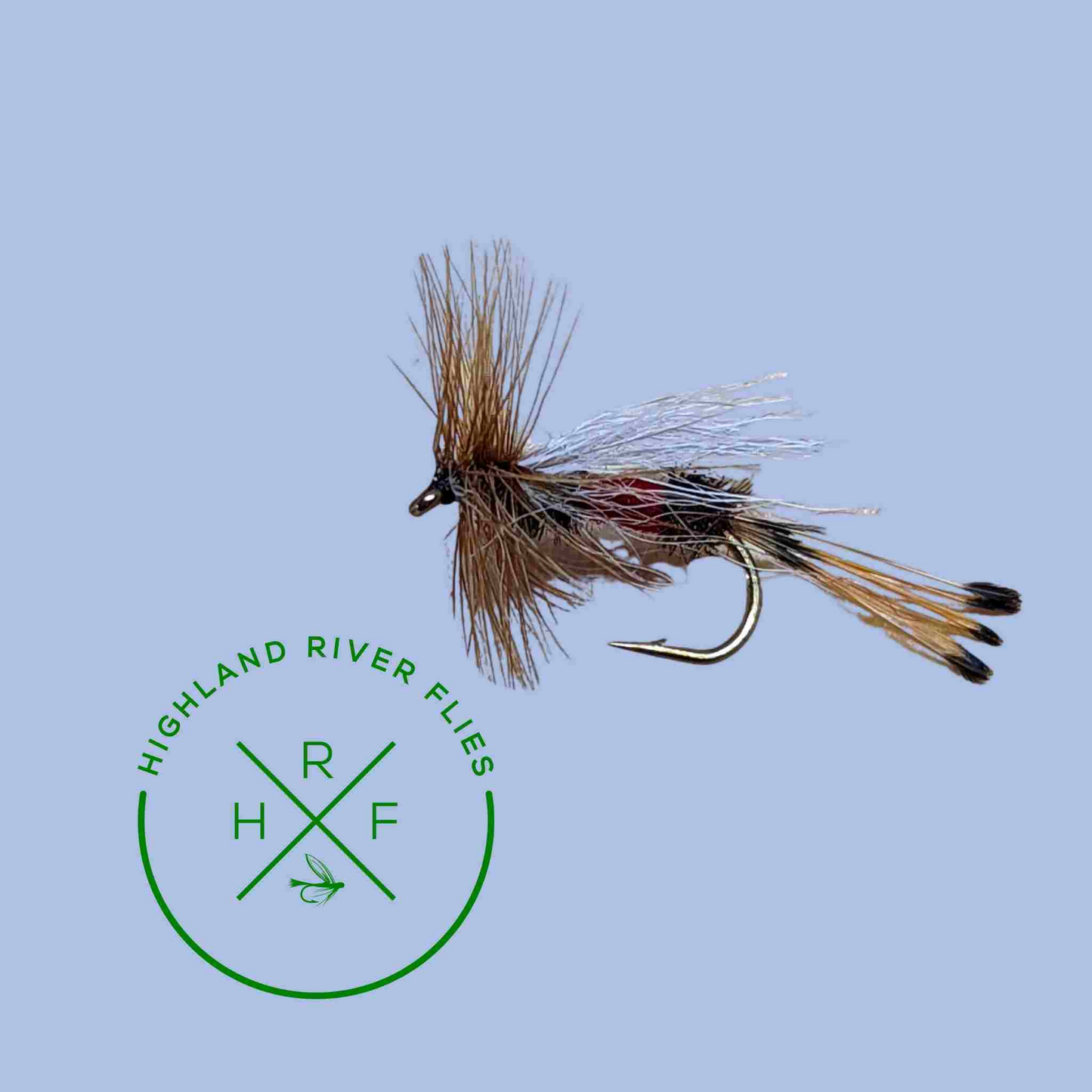 Royal Coachman hairwing fly