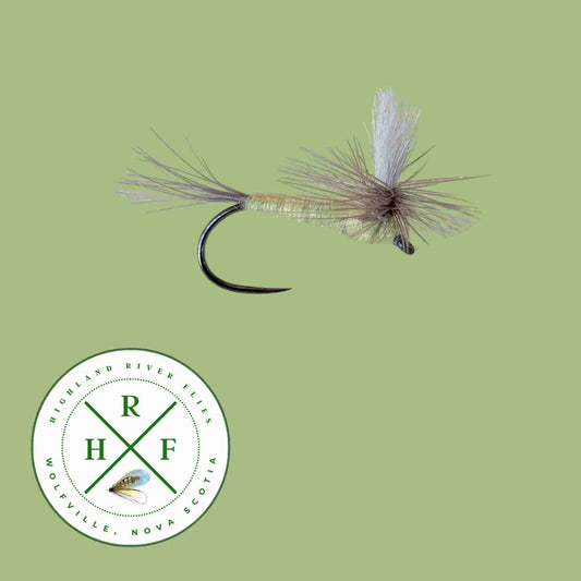 Parachute Pale Morning Dun barbless trout fly