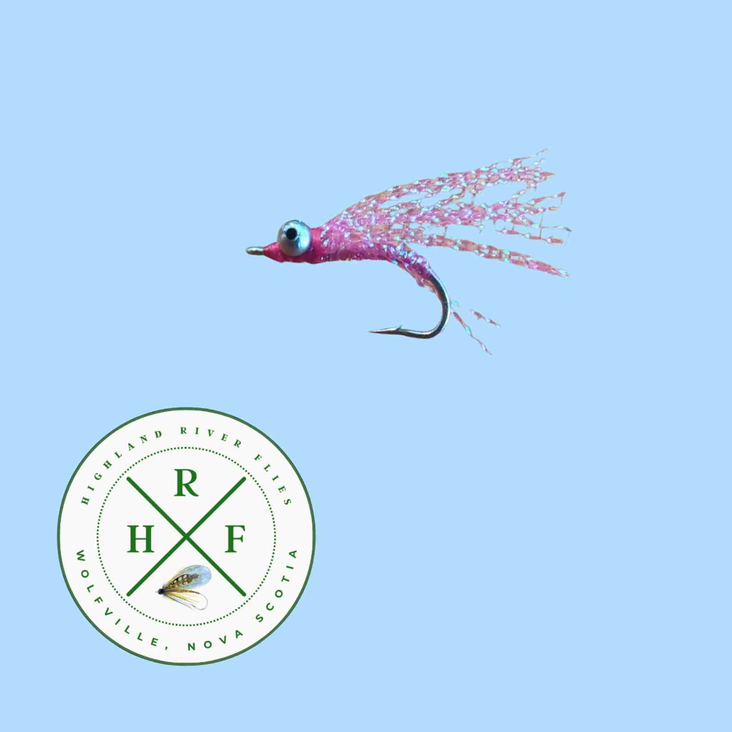 Pink Clouser with flash