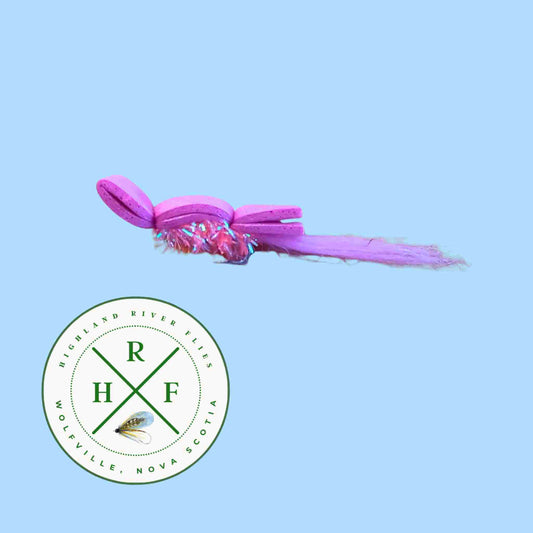 pink foam float fly