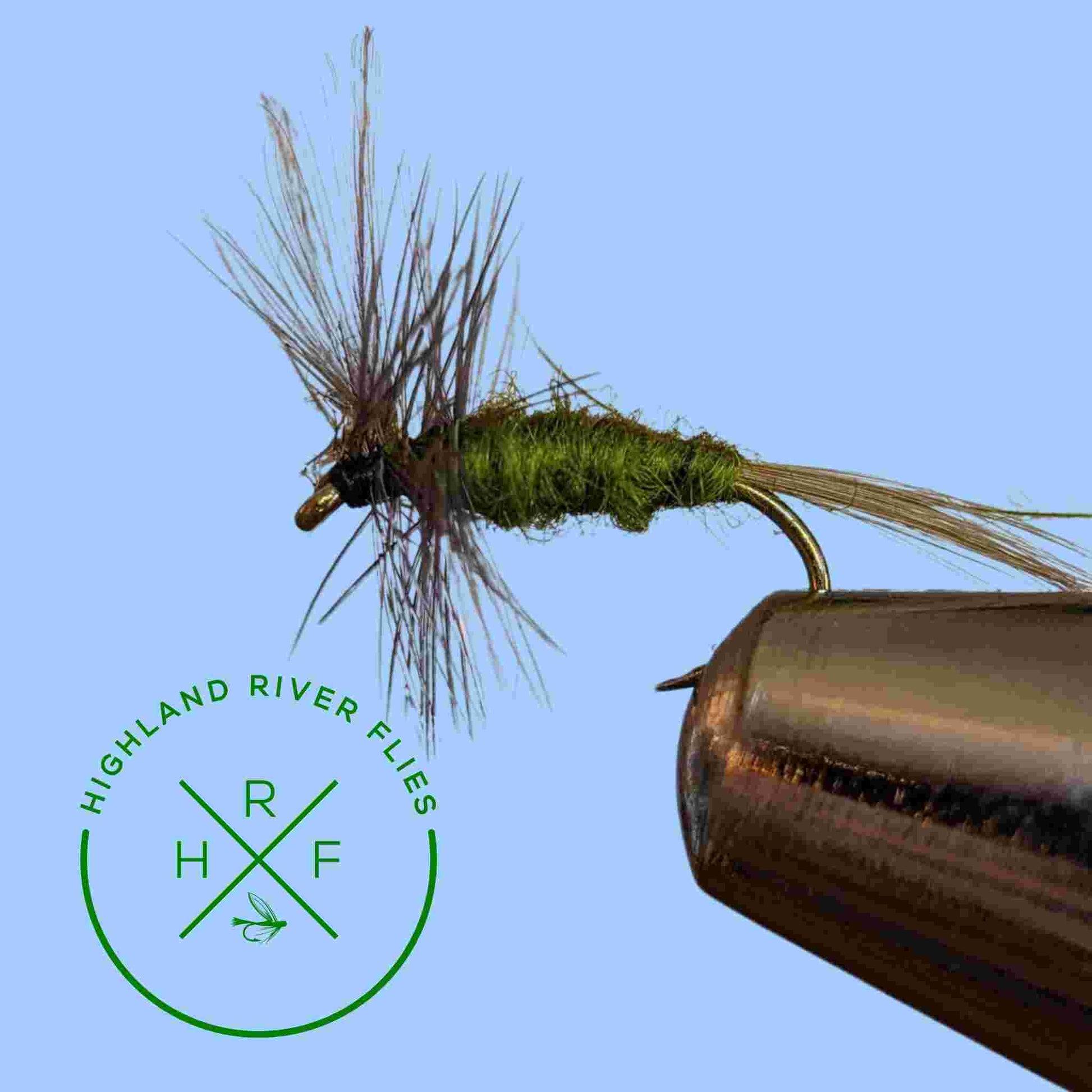 Blue wing olive dry fly