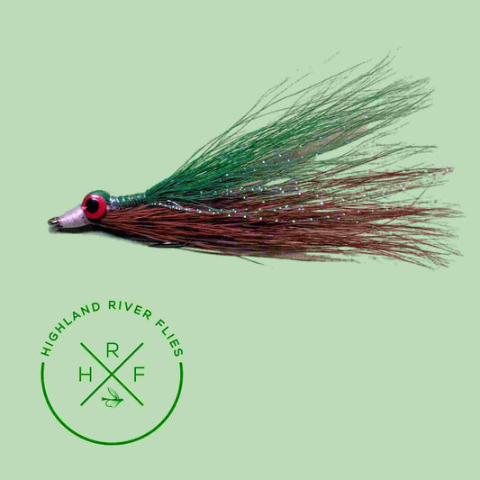 Clouser Fly brown and green