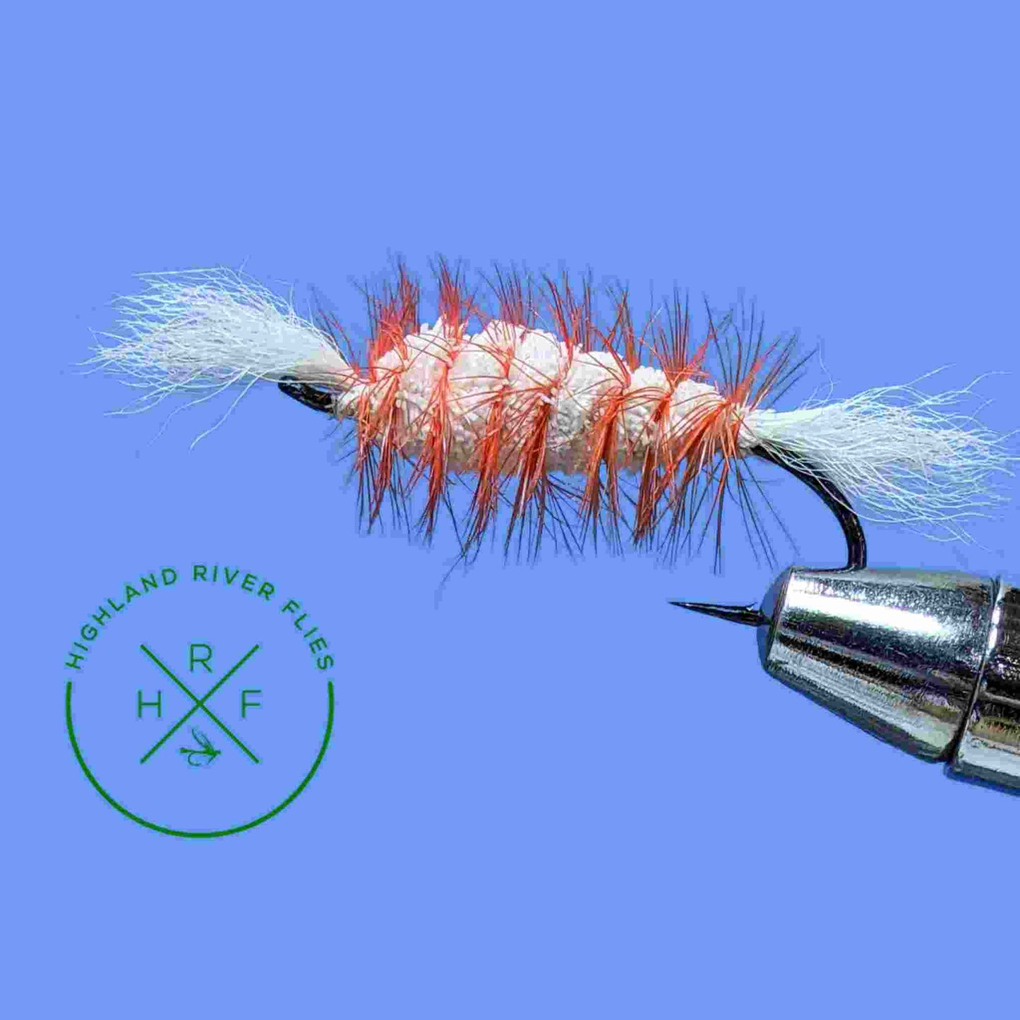 White Bomber Salmon Fly